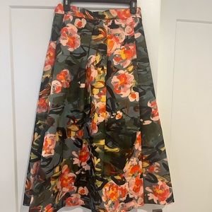 Ann Mashburn Midi Wrap Skirt with Tie